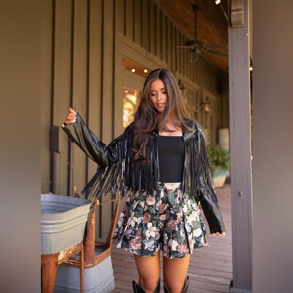 Lane 201 Jackets & Blazers - Rodeo Rebel Fringe Jacket